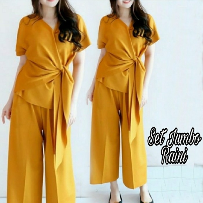 MTF Setelan Jumbo Wanita LD 120 Raini Pakaian Oversize Cewek Set