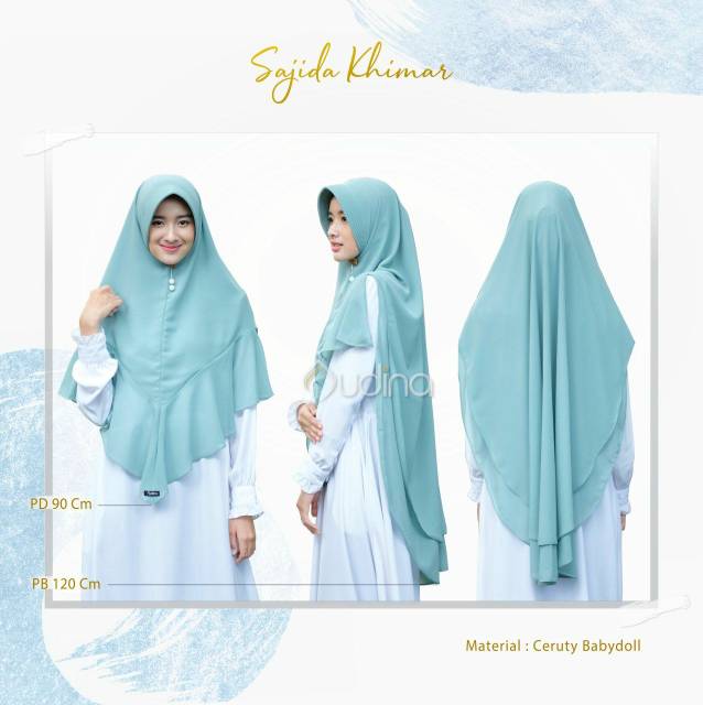 SAJIDA KHIMAR ORI AUDINA / JILBAB AUDINA / KHIMAR SYARI