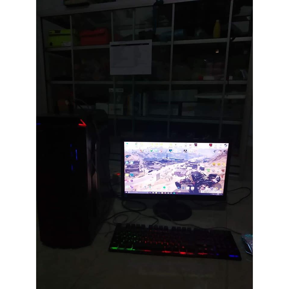 PC Gaming Murah Dan LCD 20 Inch