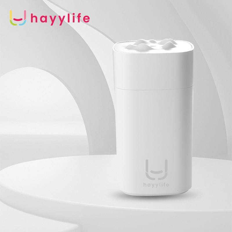 HAYYLIFE Difuser Aromatherapy Air Humidifier Aroma Diffuser Night Light 350 ml HL-DCA518-3
