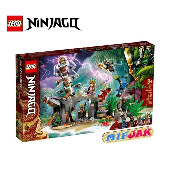 Lego Ninjago 71747 The Keepers' Village Lapakdendri