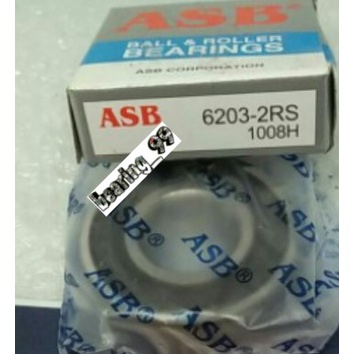 Bearing 6203 2RS ASB Laher Nap Gear Kedudukan Gir Belakang Honda Supra X Revo Absolute Grand Legenda
