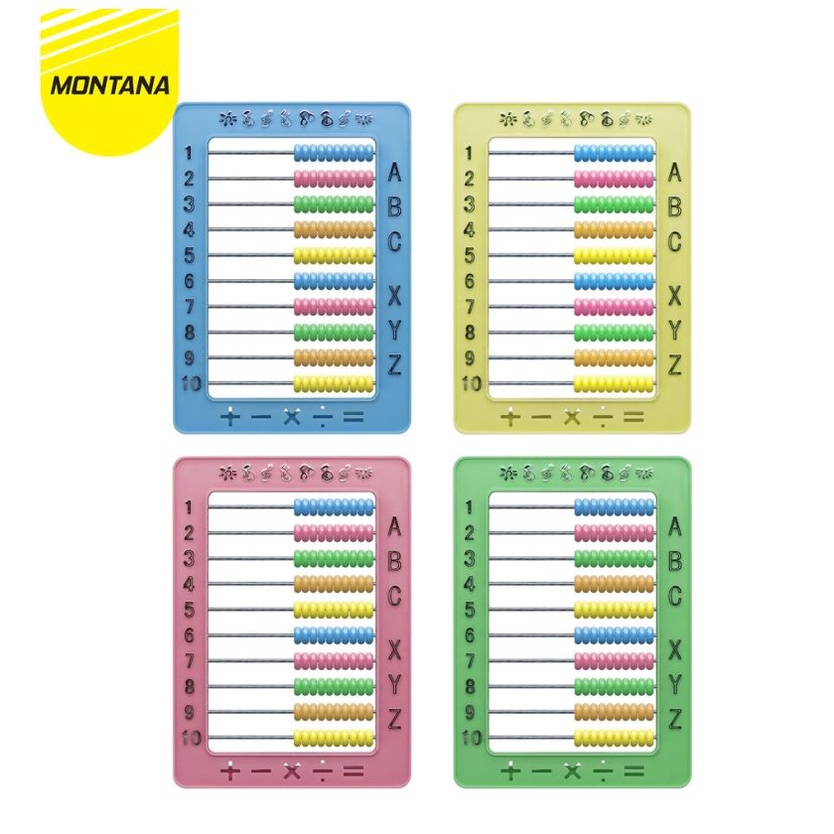 #LC-ATK Abascus / Sempoa Montana / Alat Hitung TSP-03