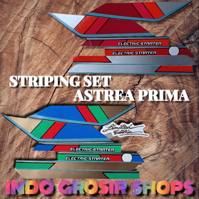 striping astrea prima sticker astrea prima