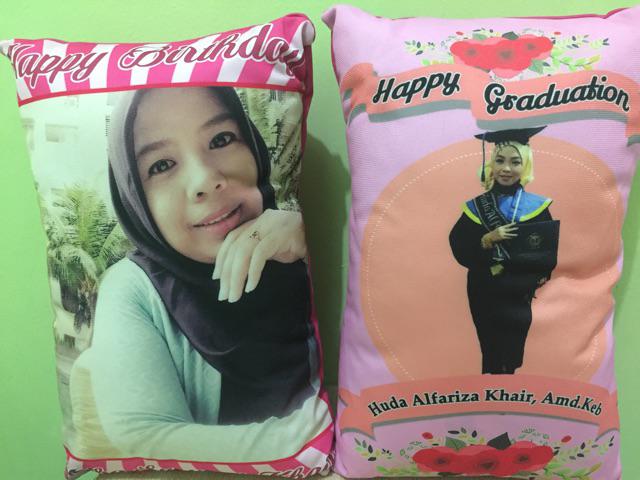 Bantal Foto Costum