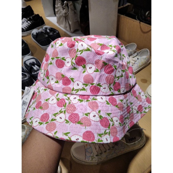 TOPI RUBI BUCKET HAT ORIGINAL FRUITY PINK