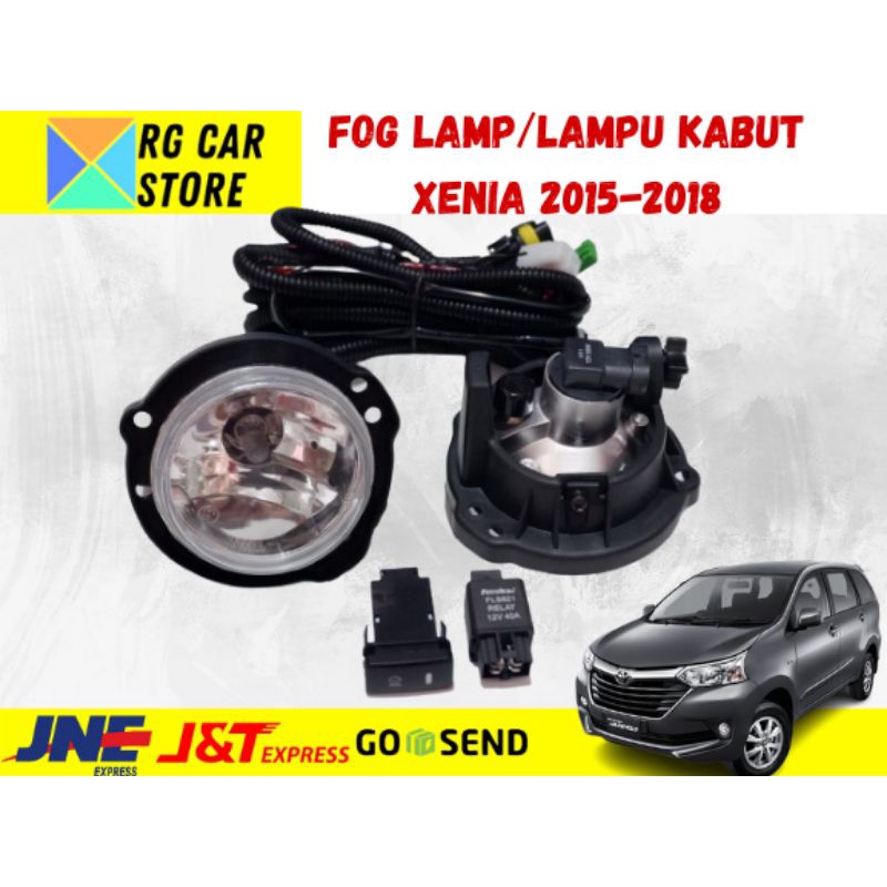 FOGLAMP/LAMPU KABUT XENIA 2015-2018 BERGARANSI DIJAMIN PNP BERKUALITAS