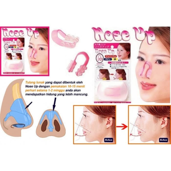 Nose Up Clipper Pemancung Hidung Alami Original - Klip Penjepit Hidung