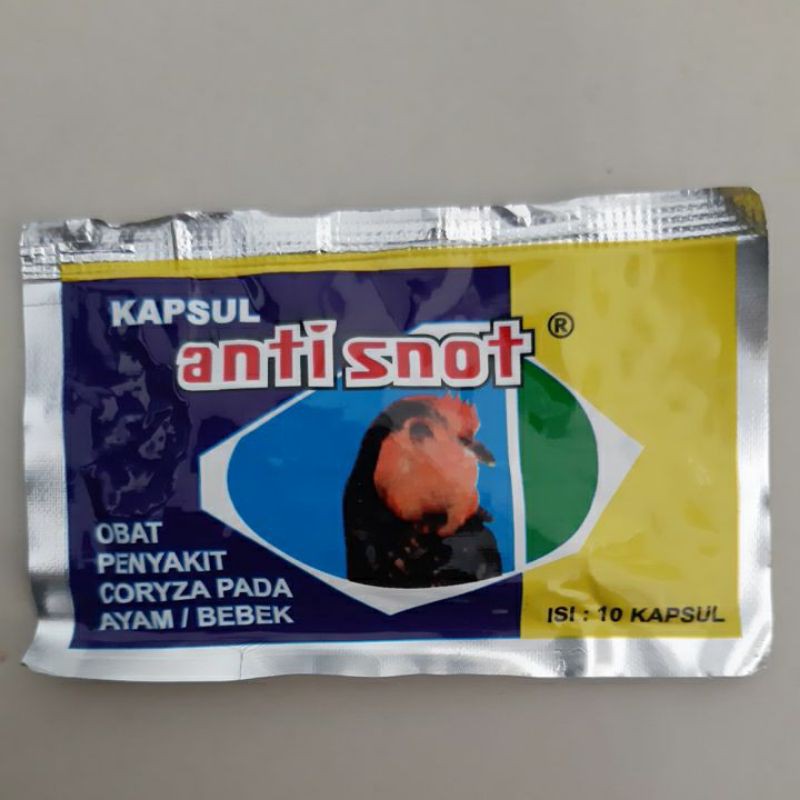 OBAT Antisnot ANTI SNOT MUKA MATA Ayam BENGKAK Flu PILEK Ngorok Bersin SESAK NAFAS AYAM BEBEK ITIK