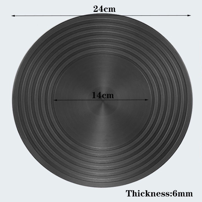 【24CM Dengan Handle】Alas Panci Kompor Gas/Tatakan Panci Di Kompor/Plat Panci/Plat Alas Panci Anti Gosong