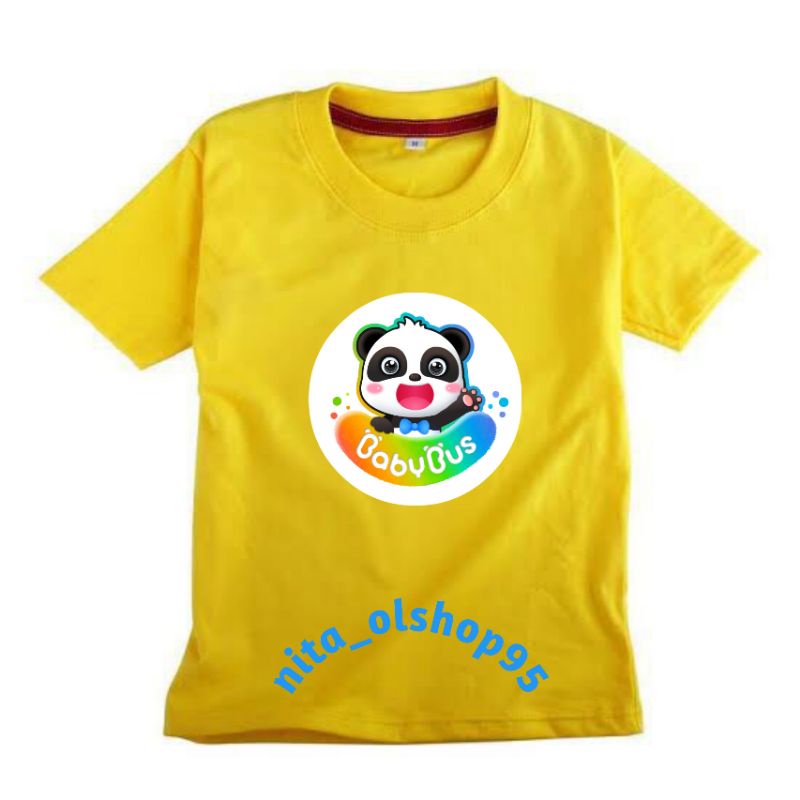 baju anak kaos anak babybus kartun anak