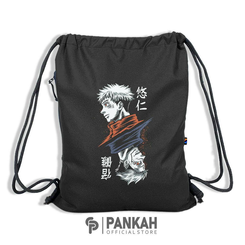 Tas Serut Sekolah Terlengkap / New String Bag Waterproof Premium