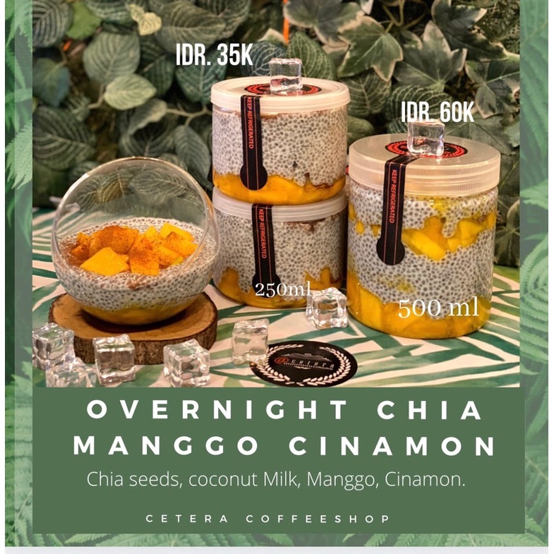 

Overnigt Chia Manggo Cinamon