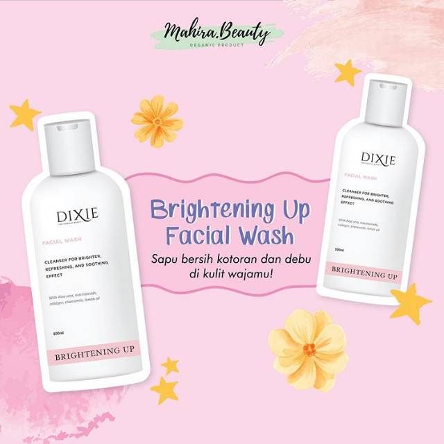 Dixie facial wash brightening up (  FREE GIFT  )
