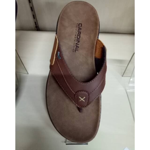  Cardinal  sandal  jepit warna coklat original 40 43 Shopee 