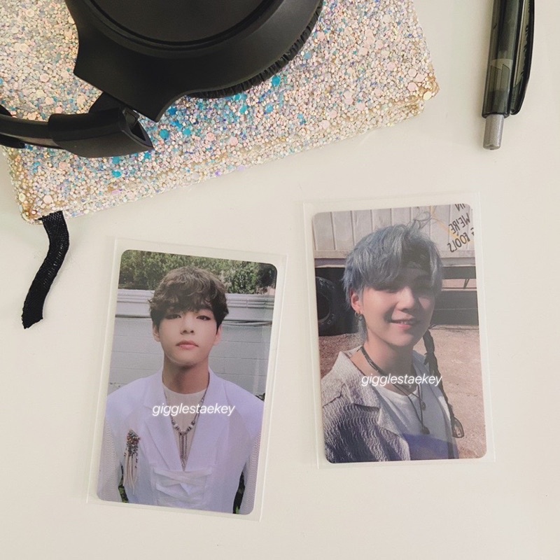 Photocard PC Lucky Draw LD M2U Suga Yoongi & Powerstation PWS Taehyung