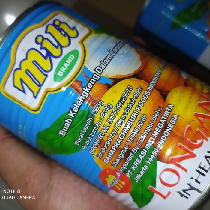 

Kalengbuah- Longans Mili 565 Gr -Buah-Kaleng.