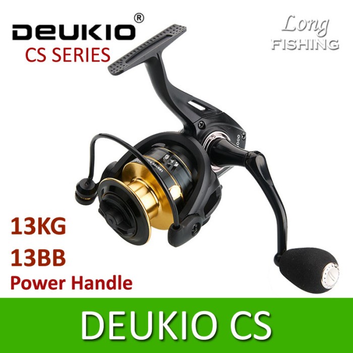 Reel Pancing Metal DEUKIO CS 1000 - 7000 Reel Power Handle - CS1000