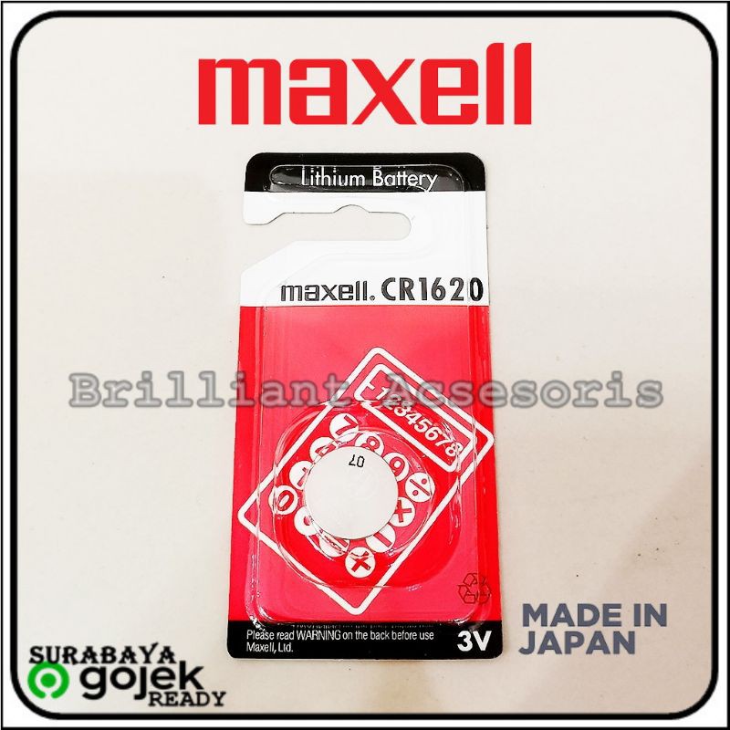 Baterai MAXELL Original Made in Japan - 1620 / 2032