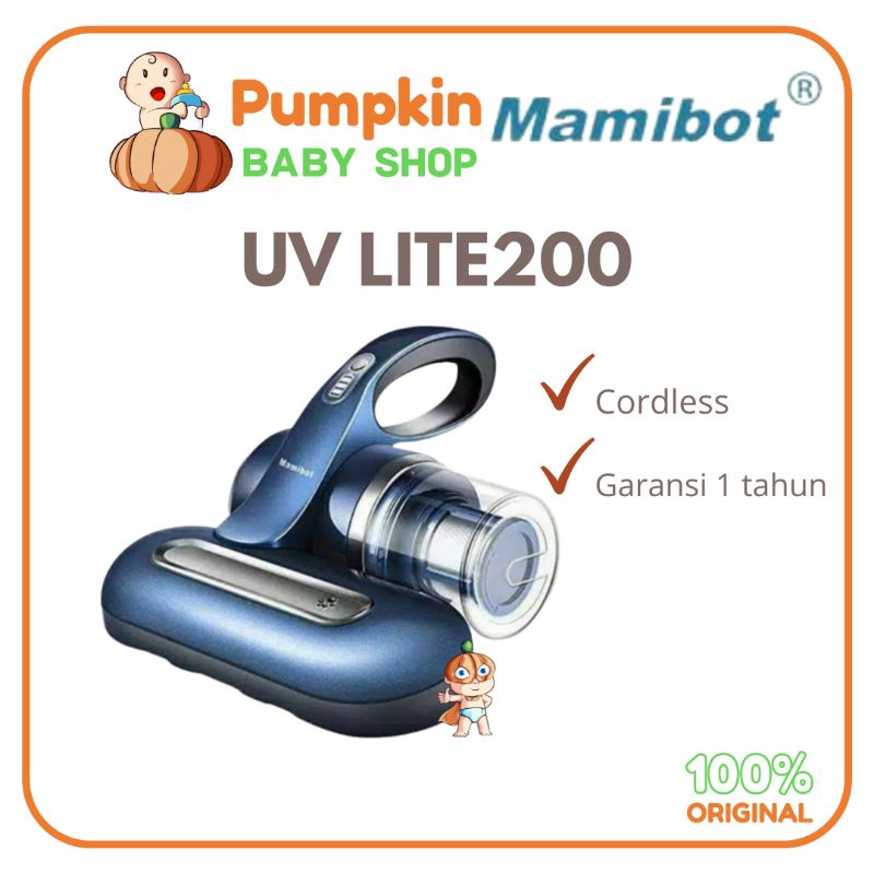 Mamibot UVLITE200 UV Dust Mite Vaccum Cleaner Penyedot Debu &amp; Tungau