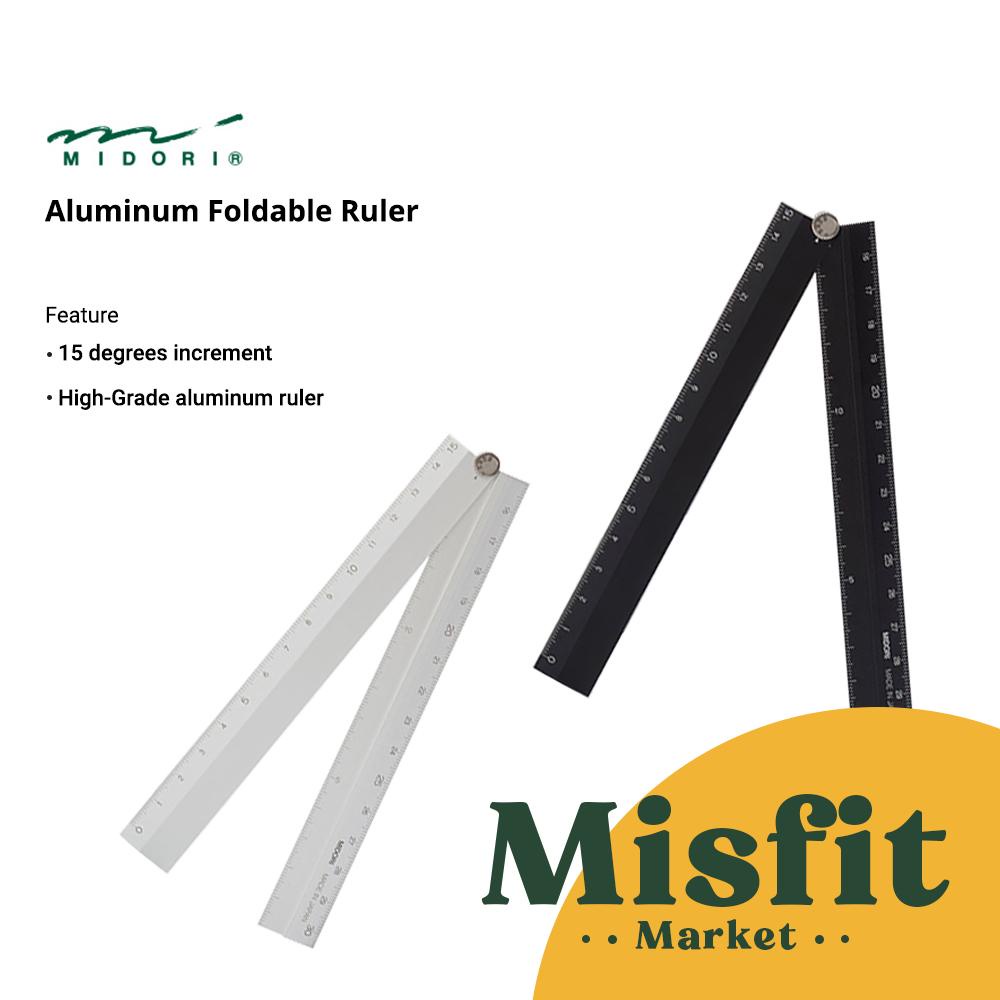 

MIDORI Aluminum Foldable Ruler 15-30 cm Penggaris Lipat Aluminium