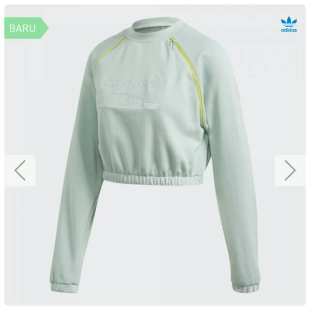 adidas cropped sweatshirt