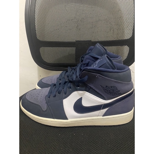 Nike air jordan 1 mid sanded purple original second bekas