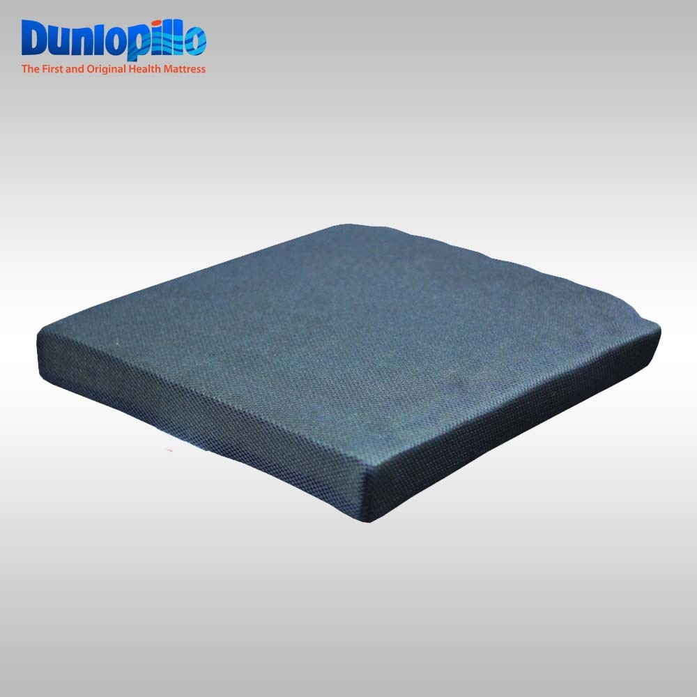 Dunlopillo Sitting Cushion ( bantal duduk Latex ) cover Warna Hitam 40x40 cm