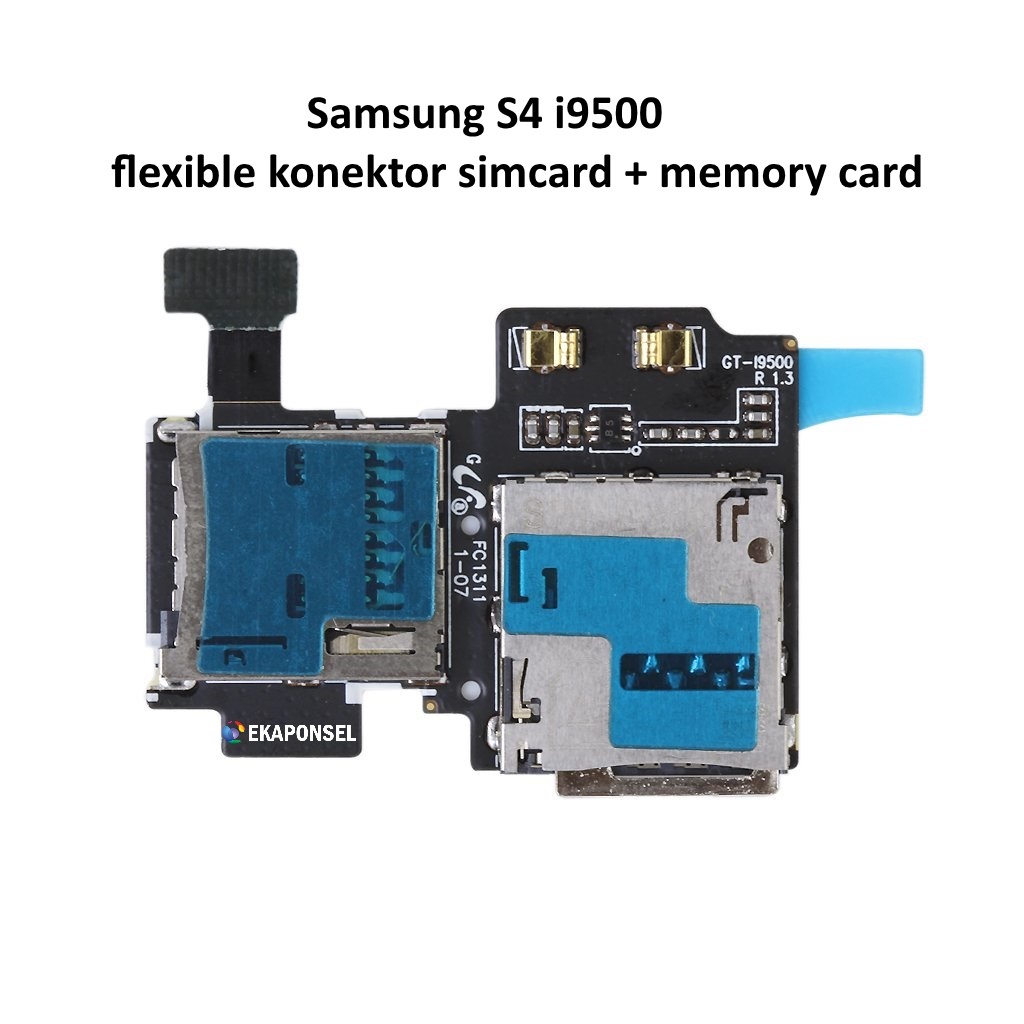 SAMSUNG S4 GT-I9500 CONNECTOR KONEKTOR SIM CARD TEMPAT SIM