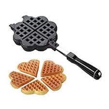 Tempat buat Wafel Roti Donat Croissant waffle maker bentuk hati 8302