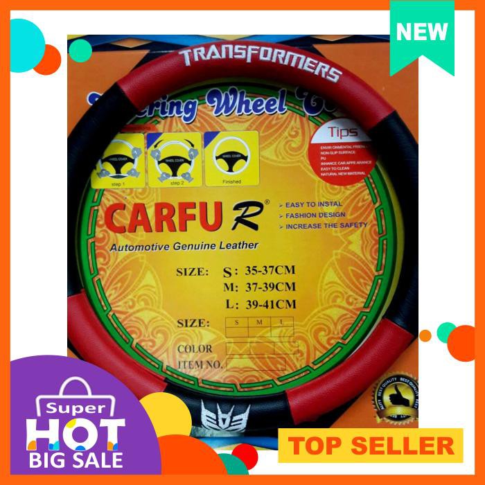 Cover Stir Mobil Sarung Stir Steering Wheel Transformer Sporty Bagus Murah Berkualitas &Amp; Mantap