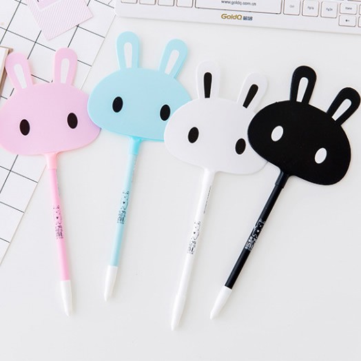 

Pena Kipas Premium Quality Cuttie Rabbit Pulpen Tinta Gel Hitam YAYA KIDS