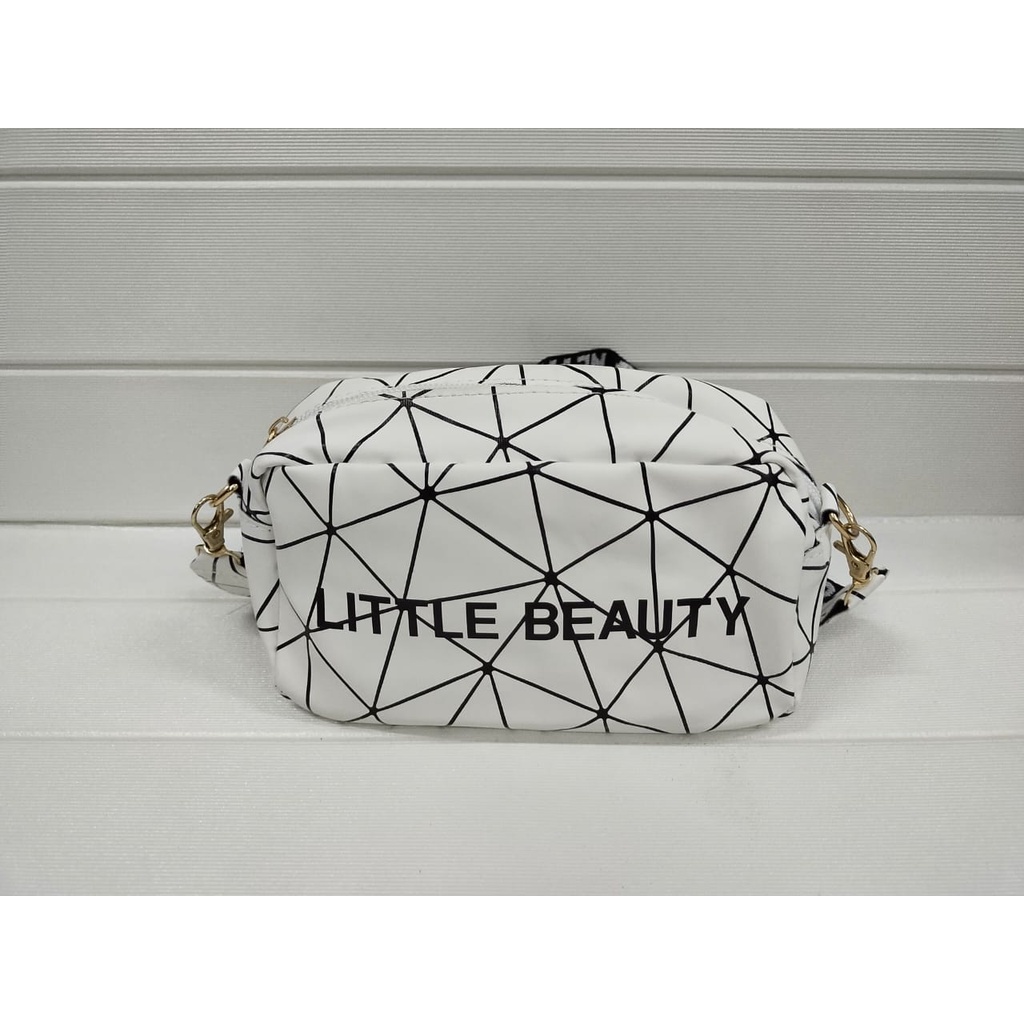 ☛TK☚ W157 TAS FASHION IMPORT TAS SELEMPANG LITTLE BEAUTY MOTIF PRISMA SLING BAG TAS MURAH