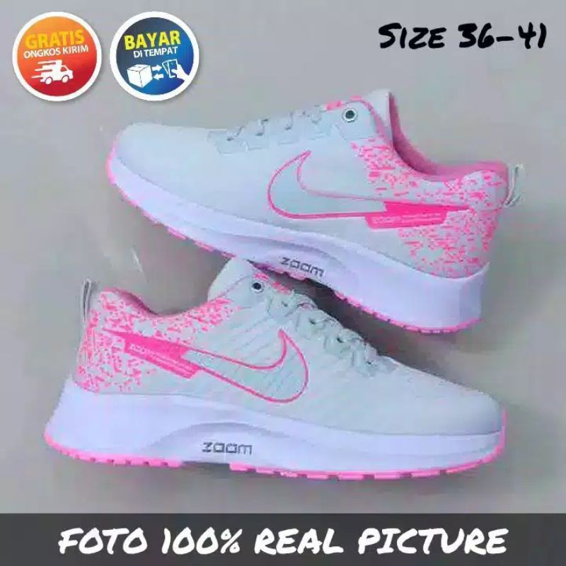 Sepatu Nike Zoom Wanita/cewek Sporty terbaru dan trendy high quality