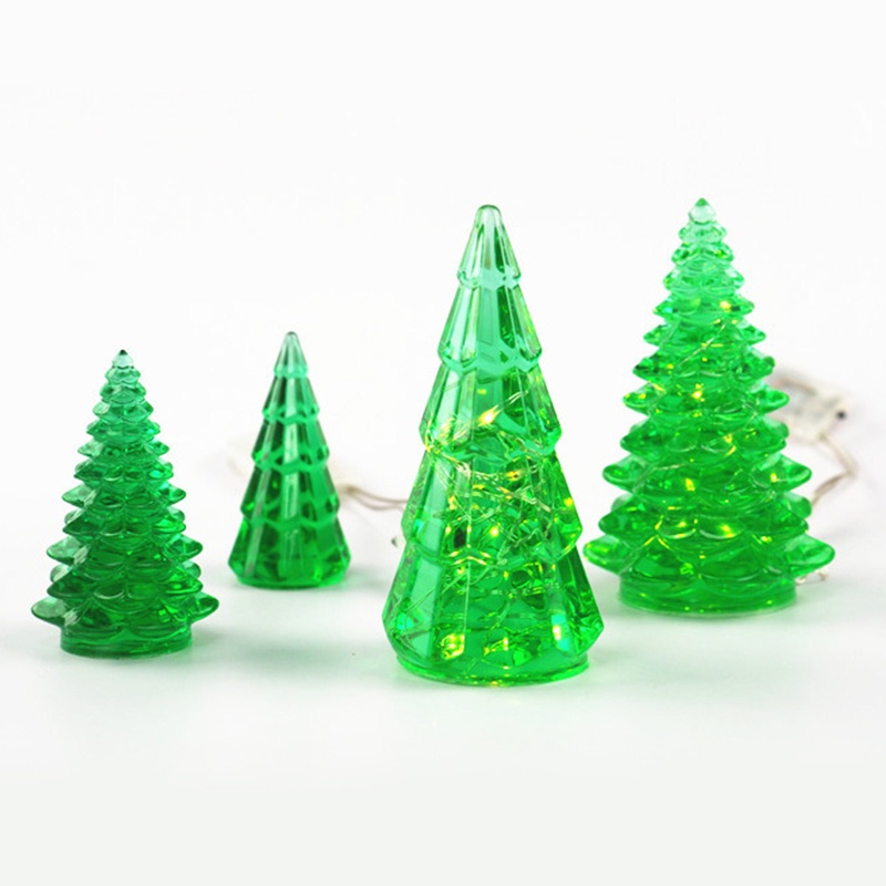 Siy Cetakan Resin Epoksi Bentuk Pohon Natal 3D Bahan Silikon Untuk DIY Perhiasan