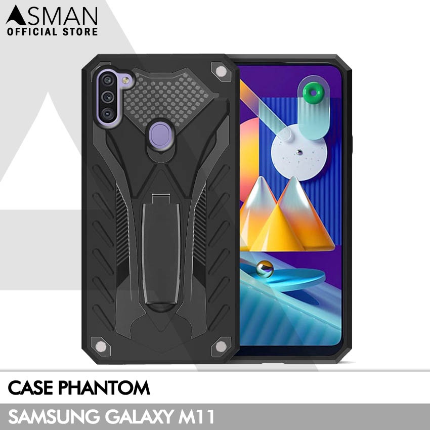 Hardcase Phantom Samsung Galaxy M11 | Transformer Kick Stand