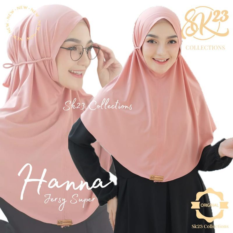 BERGO HANNA ORI SK23 COLLECTIONS / HIJAB / JILBAB