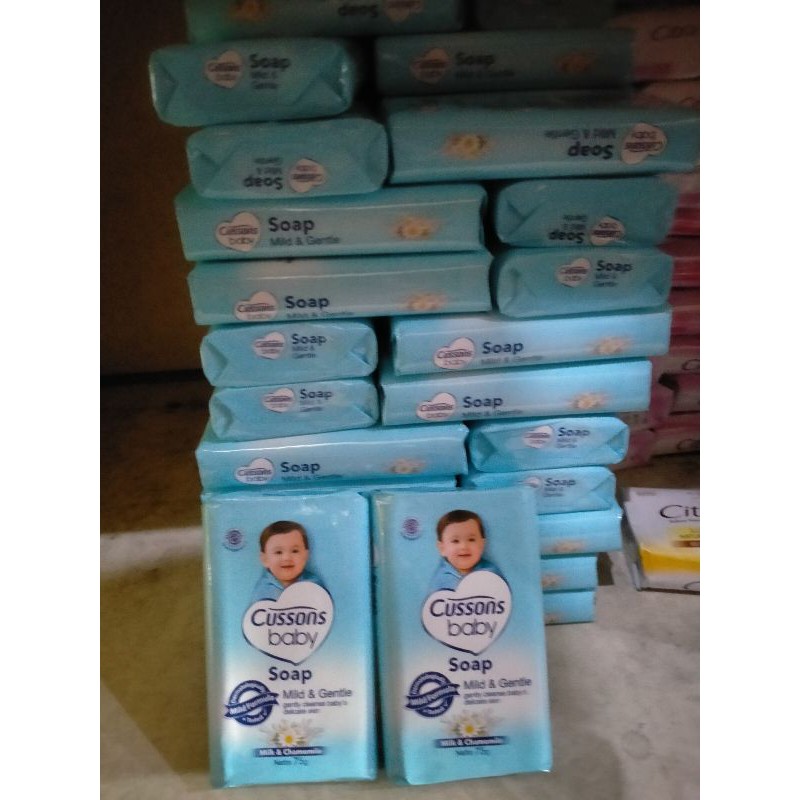 sabun cusson baby uk 75gr,per pcs.