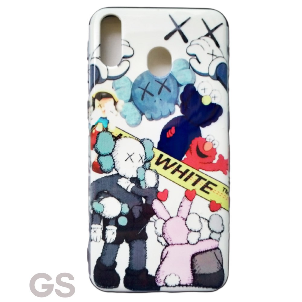 Casing SAMSUNG M20  Motif fuze karakter  model cowok full Gambar Timbul