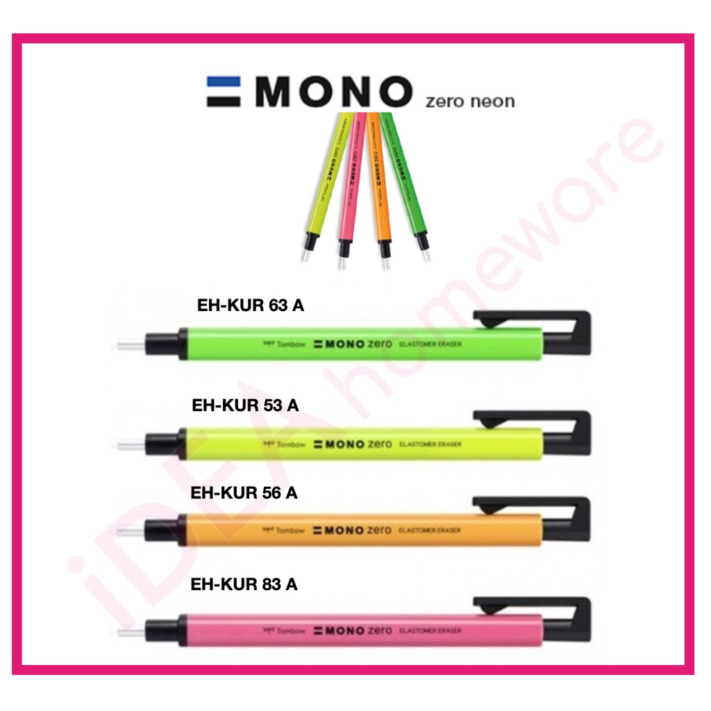 

Penghapus Tombow EH KUR Round 2.3 mm Eraser Stick Mono Zero Bulat