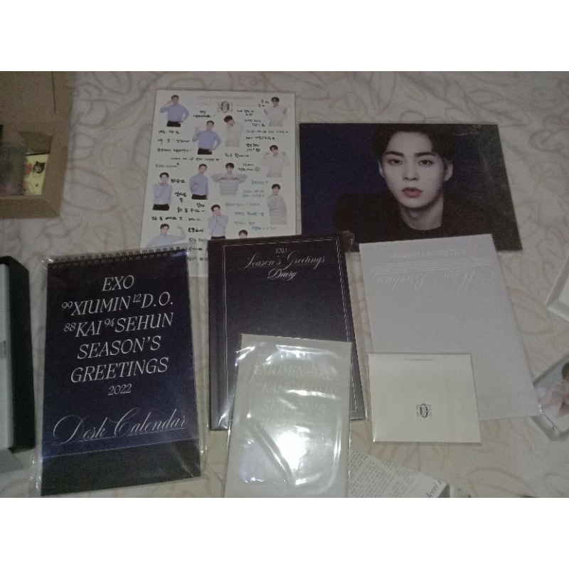 EXO SEASON GREETING 2022 BENEFIT SM STORE