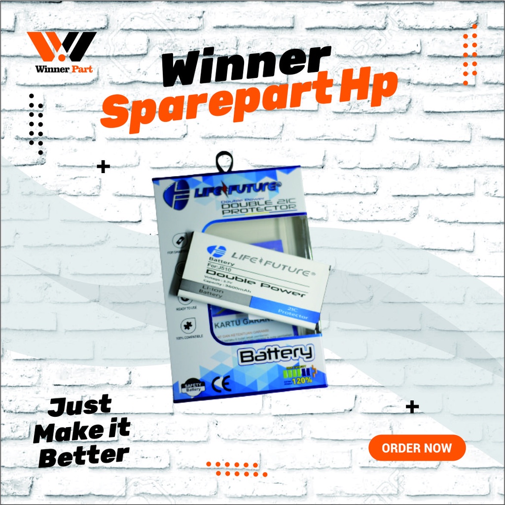 Baterai Samsung J510 / J5 2016 Life Future