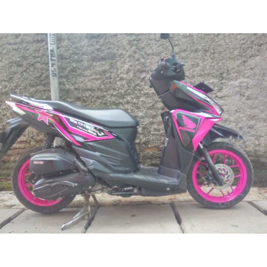 Decal Stiker Motor vario esp 125 rockstar Grade B