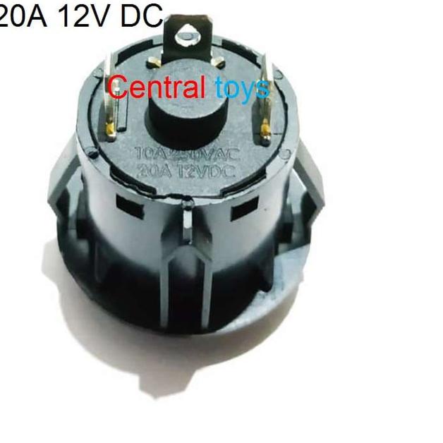 ✯ sakelar bulat on-off mobilan aki tombol on off mobilan aki anak ☃