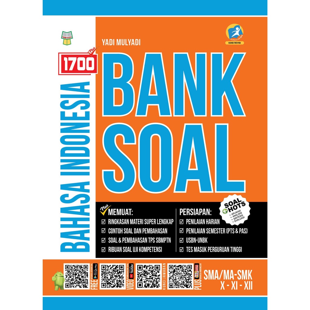 1700 Bank Soal Lengkap SMA Kls 10 11 12 Yrama Widya-Bahasa Indonesia