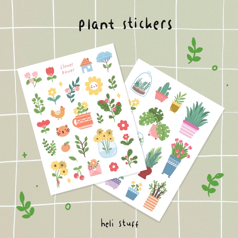 

STICKER [PLANT & FLOWER]