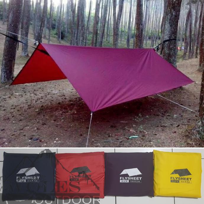 Flysheet Tenda 2X3 M