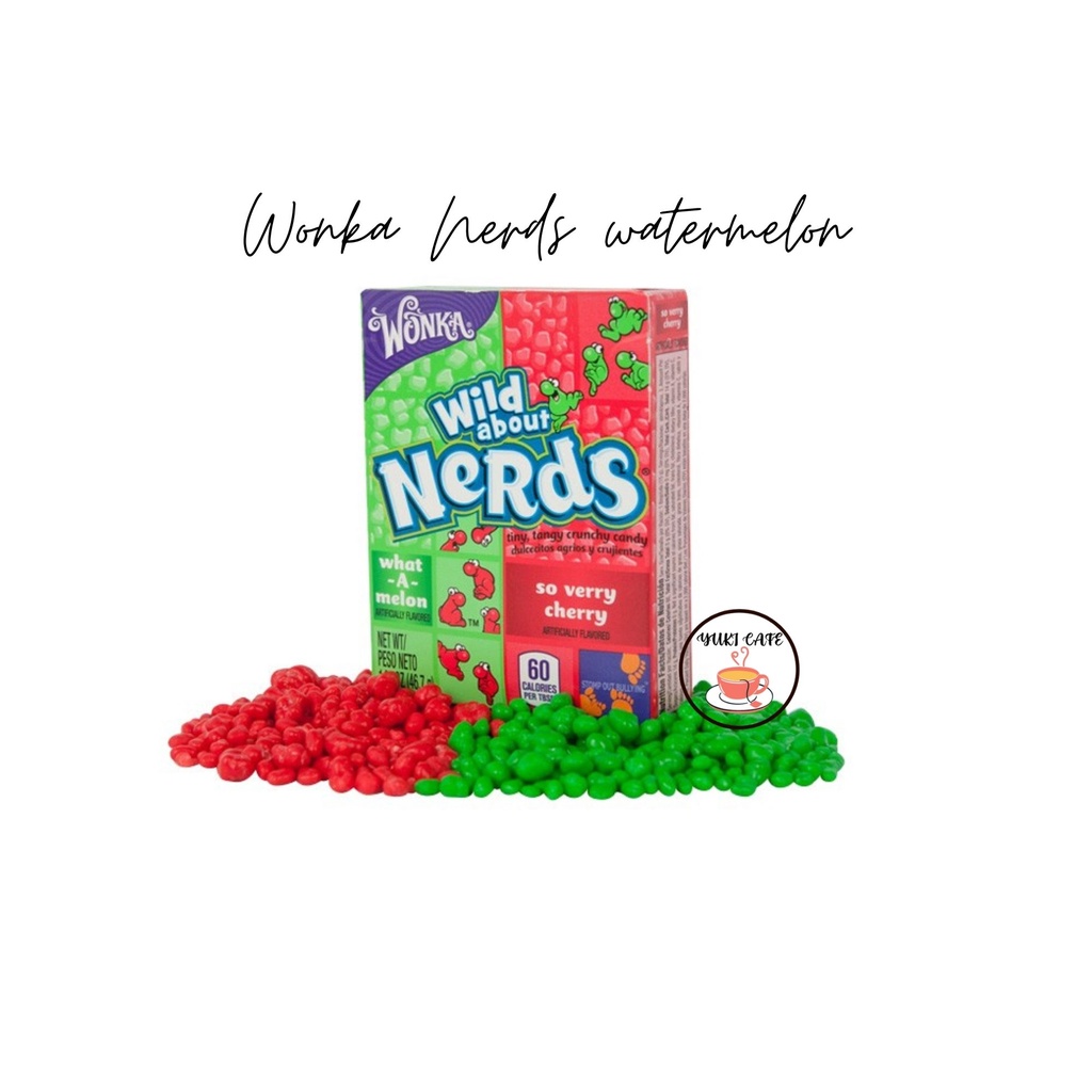 

PERMEN - WONKA WILD ABOUT NERDS WATERMELON