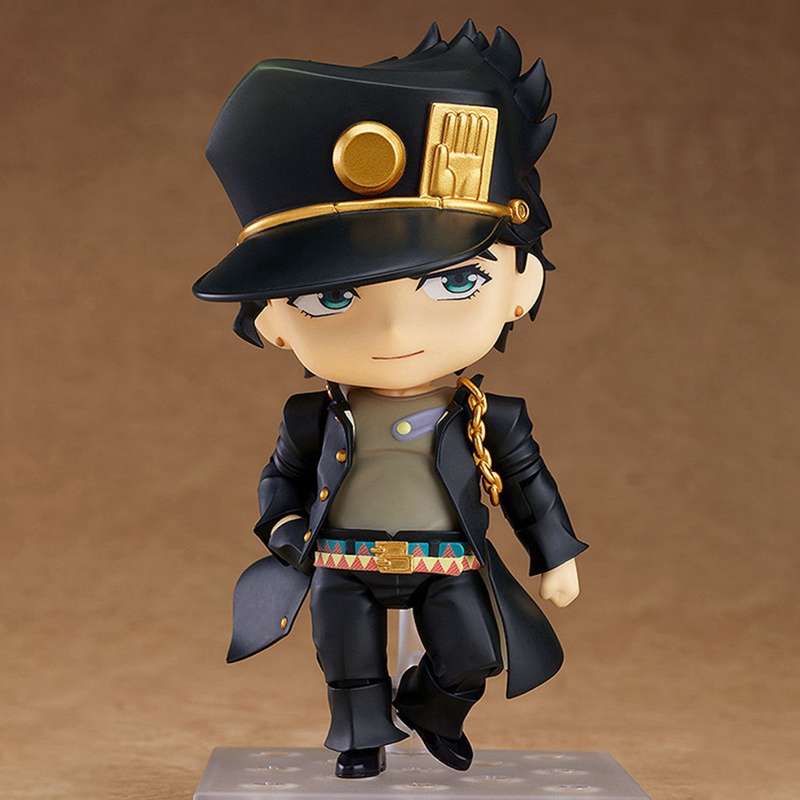 Action Figure Jojos Bizarre Adventure Kujo Jotaro Bahan Pvc Ukuran 10cm