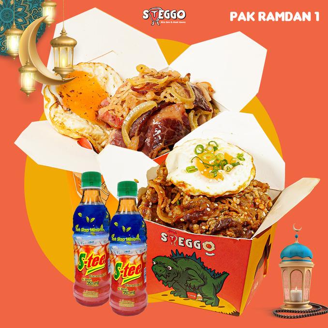 

Pak Ramdan 1, Paket Ramadhan Steggo Beef Rice Box (Ready To Eat) Muezhahalifah